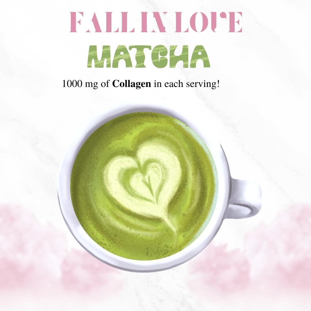 Mushroom Matcha – Ashwagandha Collagen powder Matcha Ceremonial grade 6A Orga…