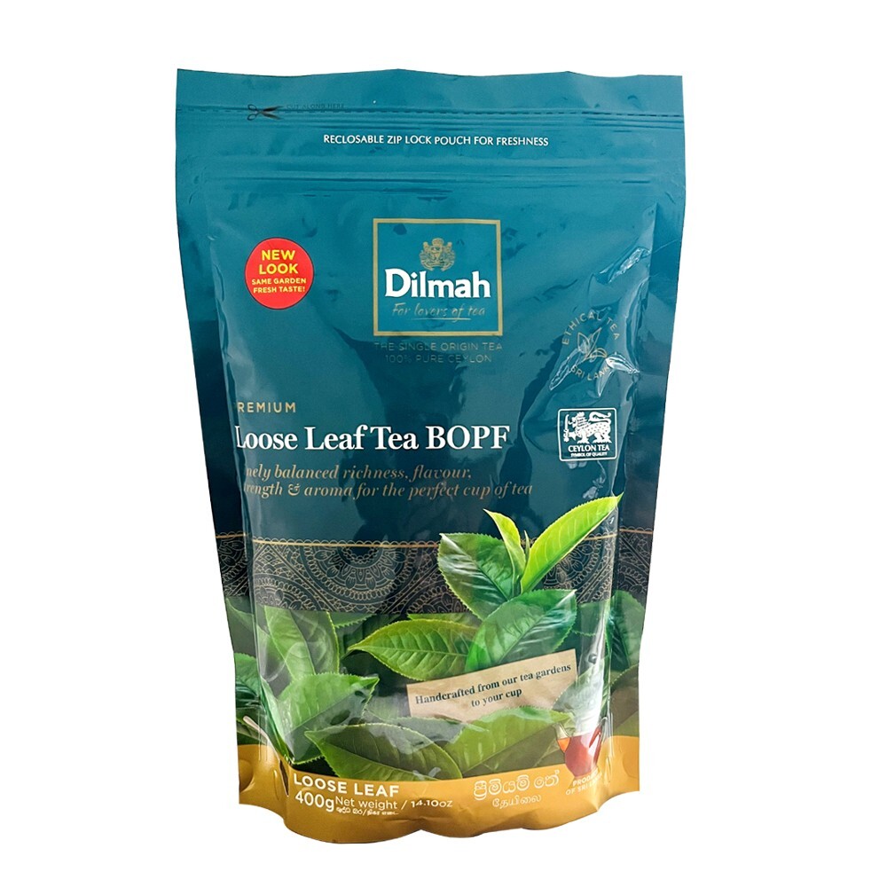 Dilmah premium Ceylon black tea 400g (14.10oz) X 02 Packs