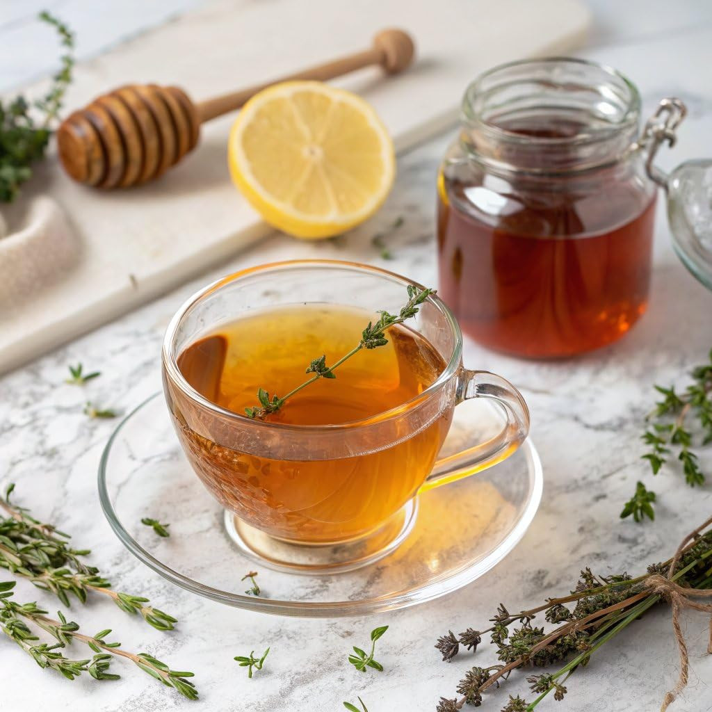 Premium 100 Thyme Leaf Tea Bags, 100% Pure Thyme Leaves, Caffeine Free