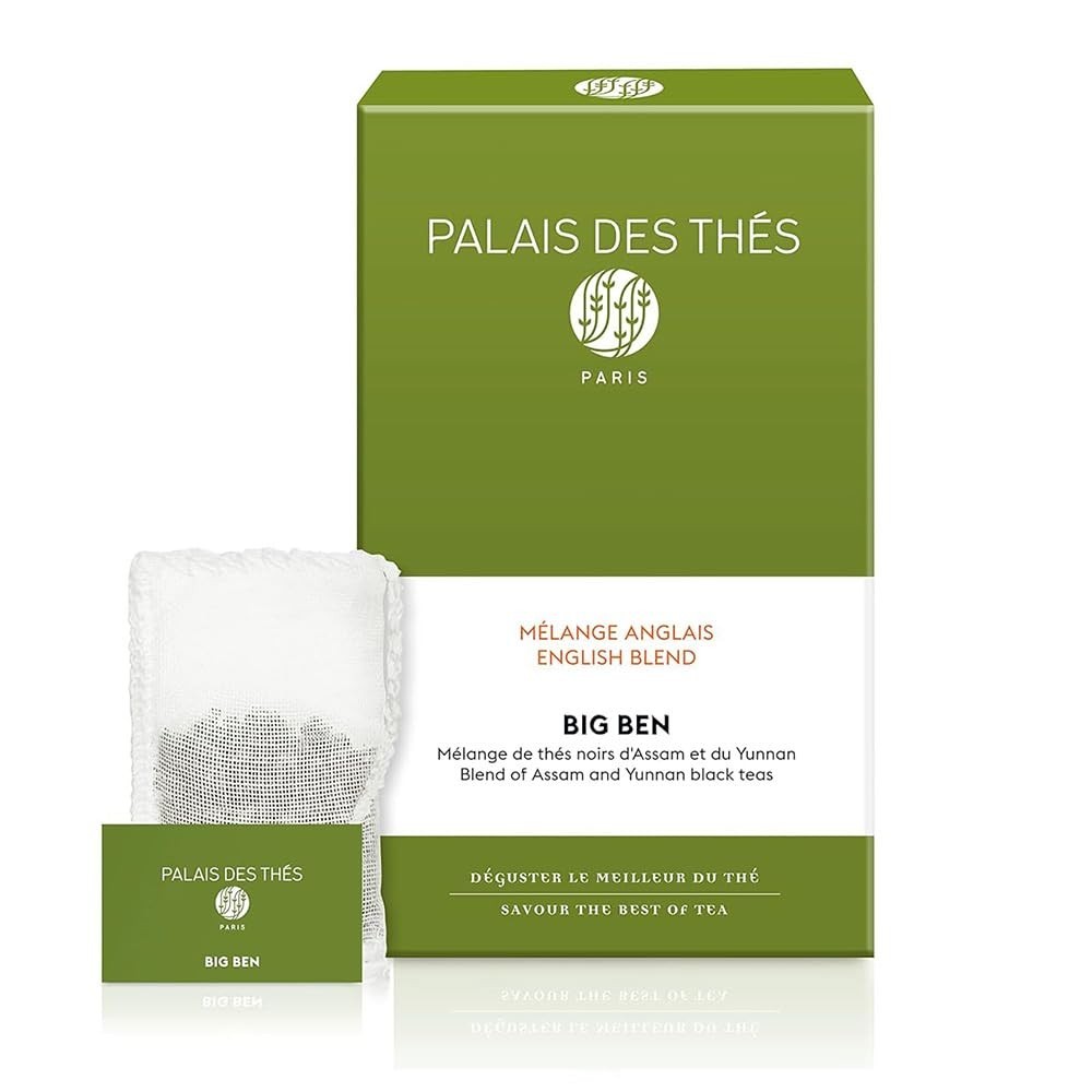 Premium English Breakfast Black Tea Bags – Yunnan & Assam Blend – 20 Cups