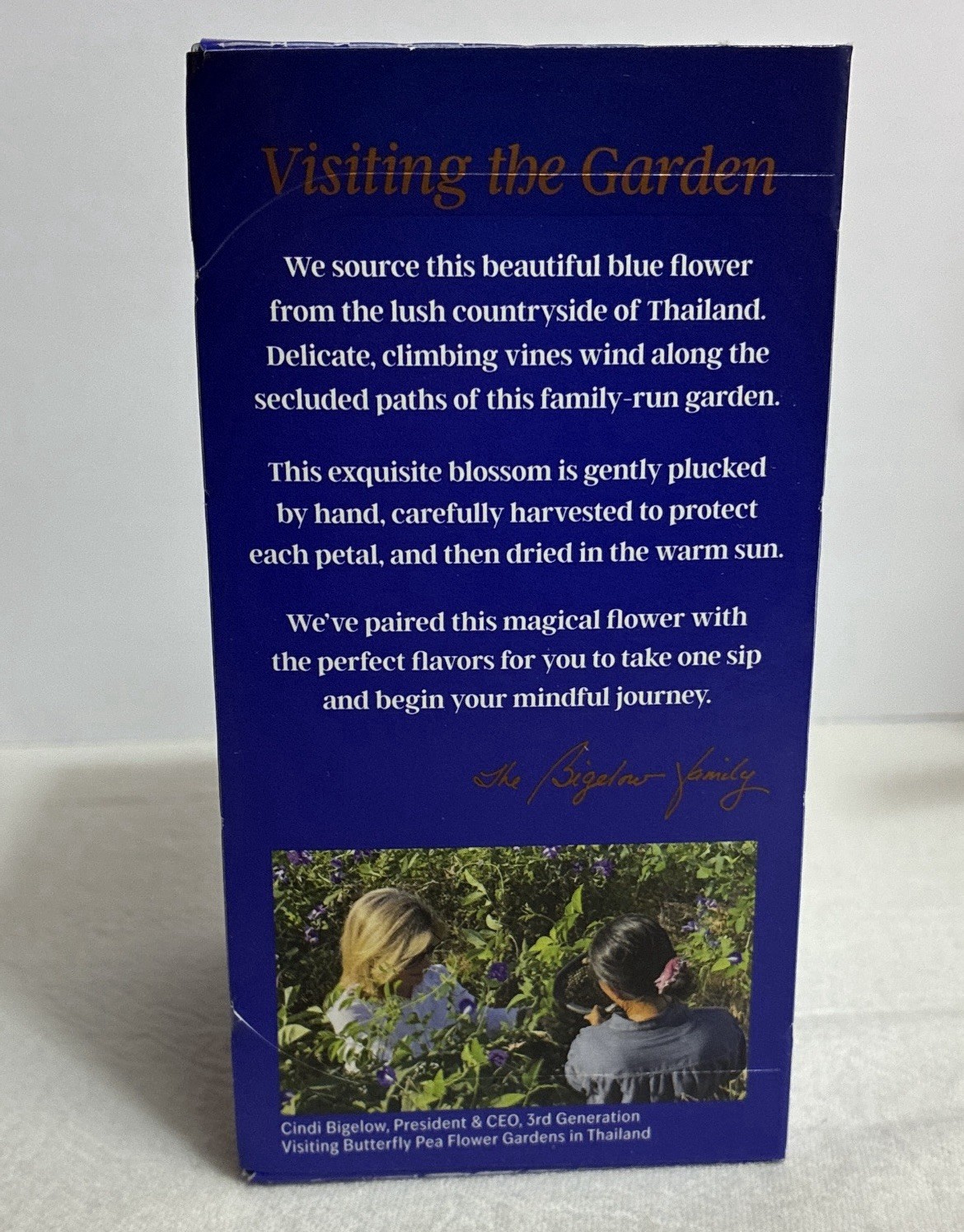 Bigelow Butterfly Pea Flower Vanilla Midnight Herbal Tea Bags 18 Count SEALED