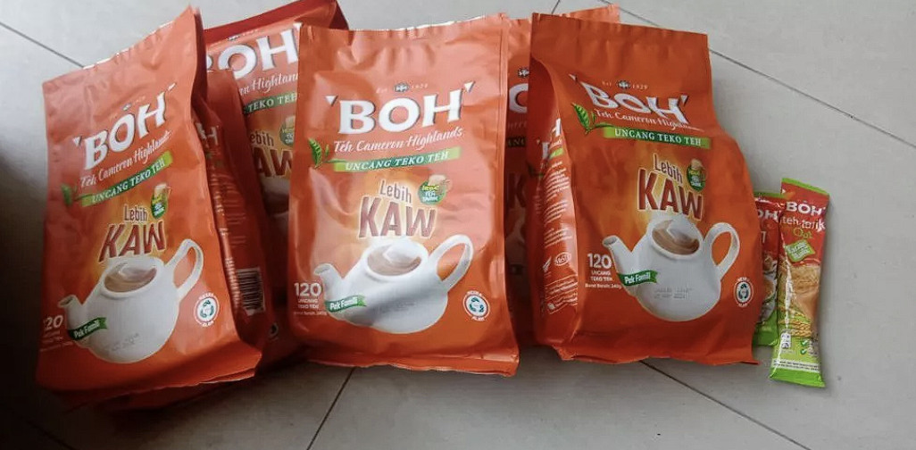 BOH Plantation Cameron Highlands Extra RICH Taste 120 TEA Bags Malaysian Favrite