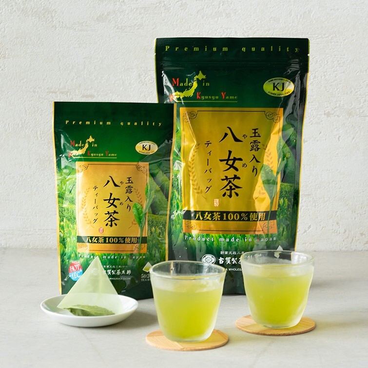 YAME TEA BAGS WITH GYOKURO 5g X 50packs 100% YAME TEA JAPAN X 6 SET