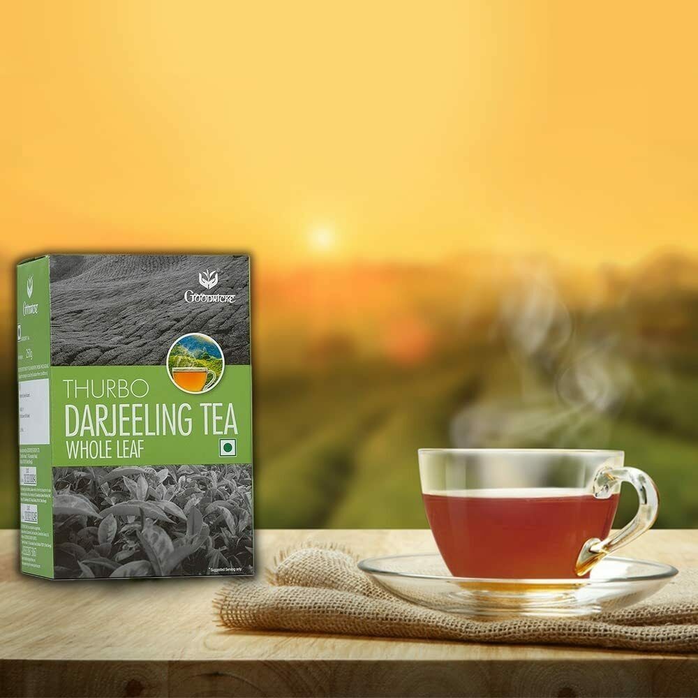 GOODRICKE Thurbo Darjeeling Tea 250 g Premium Black Loose Leaves Tea Rich Taste