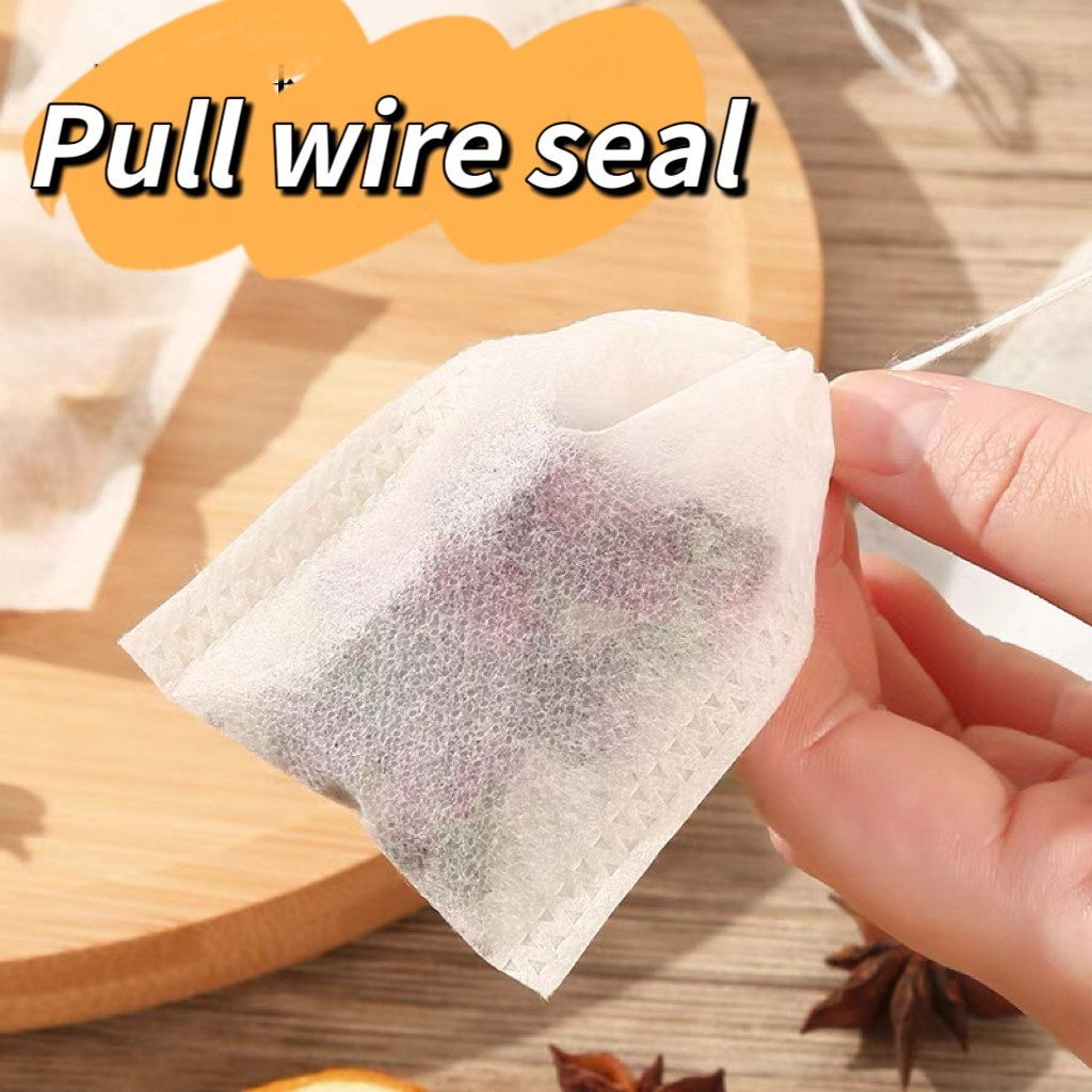 100pcs 6*8cm Non-woven fabric tea bags disposable tea bag Tea assistant for you