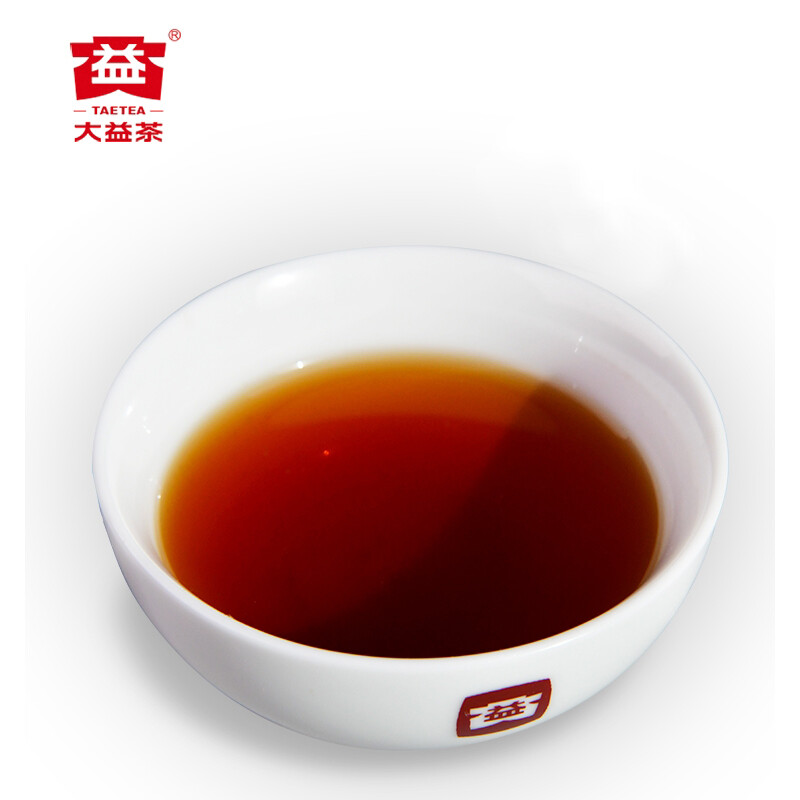 TAETEA Red Aura Round Cake * 2018 Yunnan Dayi Puer Pu-erh Ripe Pu’er Tea Cake