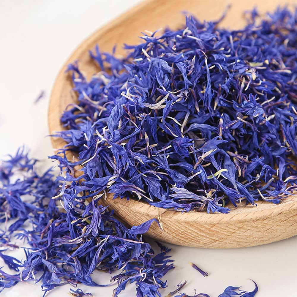 Blue Cornflower Petals Natural Centaurea Cyanus Tea Blends 0.5 OZ/15g Crafts