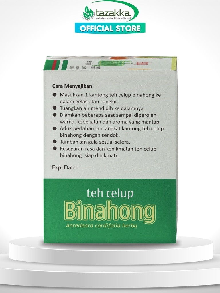 3x Binahong Herbal Tea Bags 40g Bundle 3×20 Sachets 120g Aroma Ritual