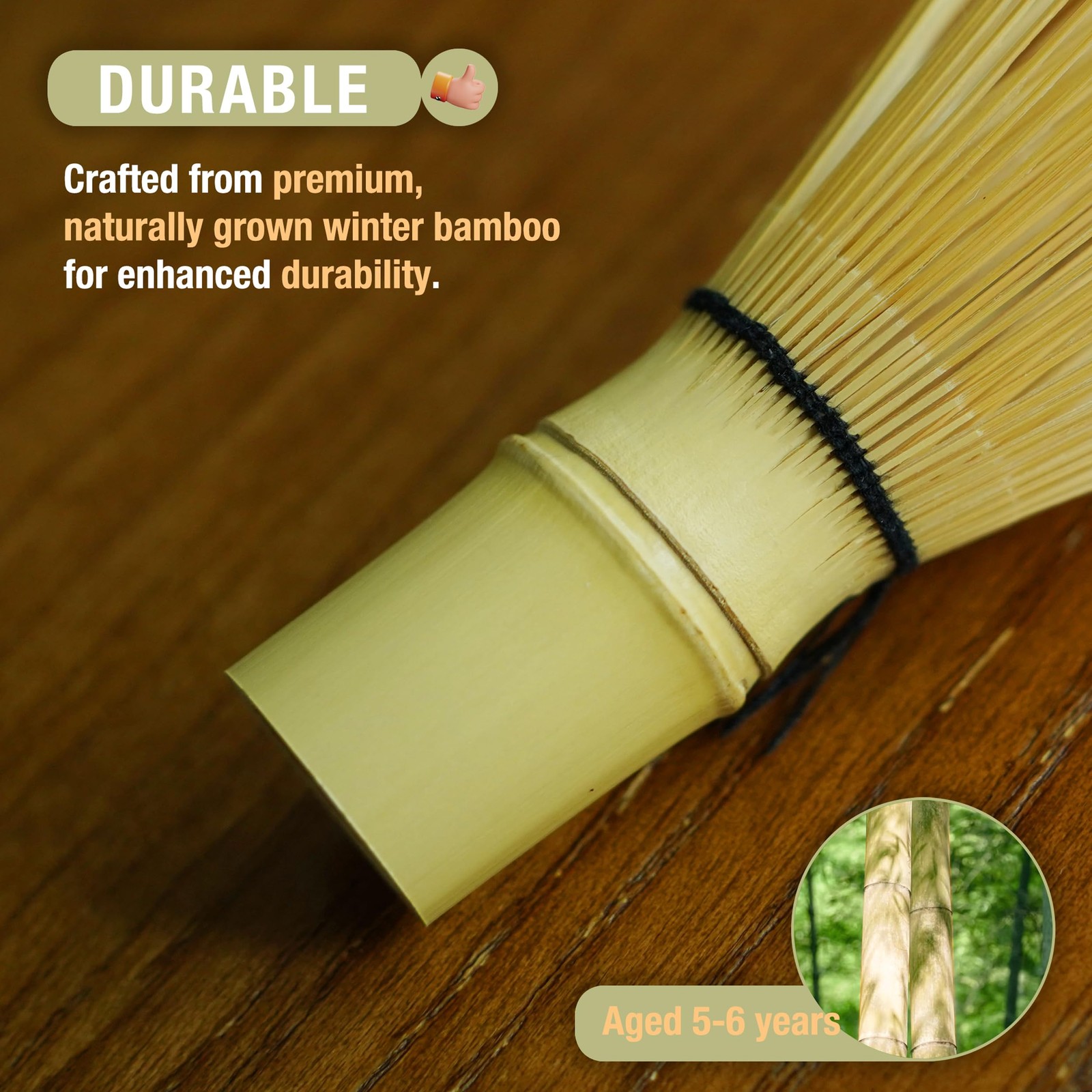 Premium Matcha Whisk, Handcrafted Bamboo Whisk for Matcha Powder, Master Tea …