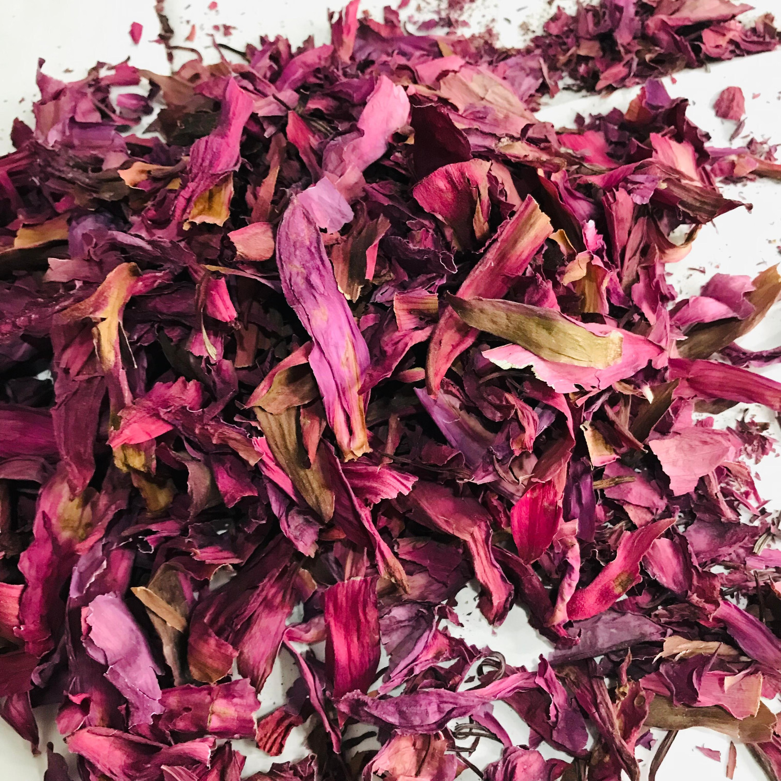 Dried Cut Red Lotus 1kg Nymphaea Rubra Flower Pure Organic Ceylon Herbal Tea