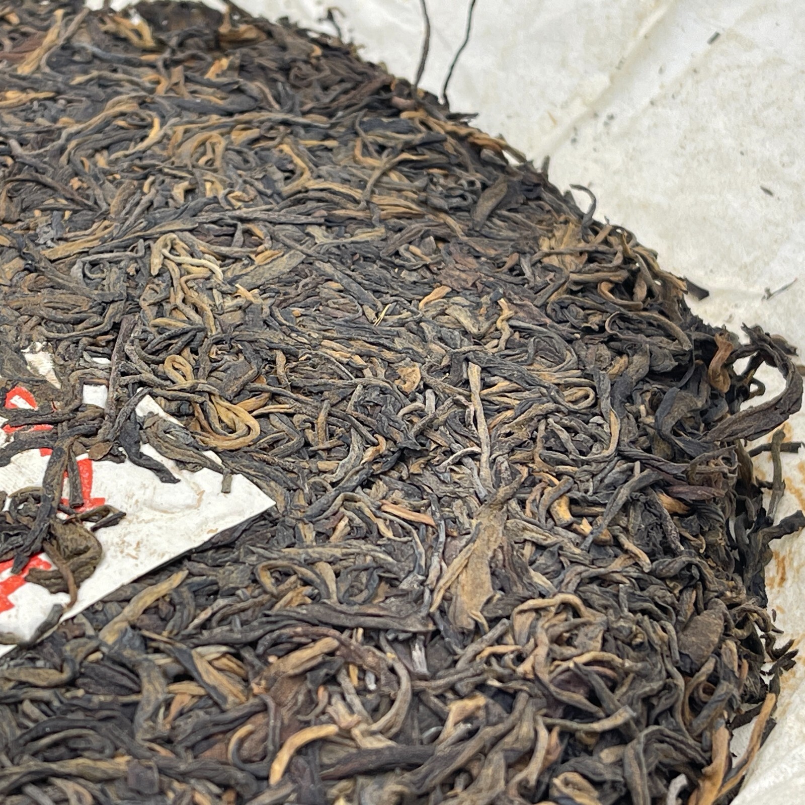 Pu-erh tea,1998,訂製茶 中茶紅印 Customized Tea China Tea Red Seal,357g,Raw