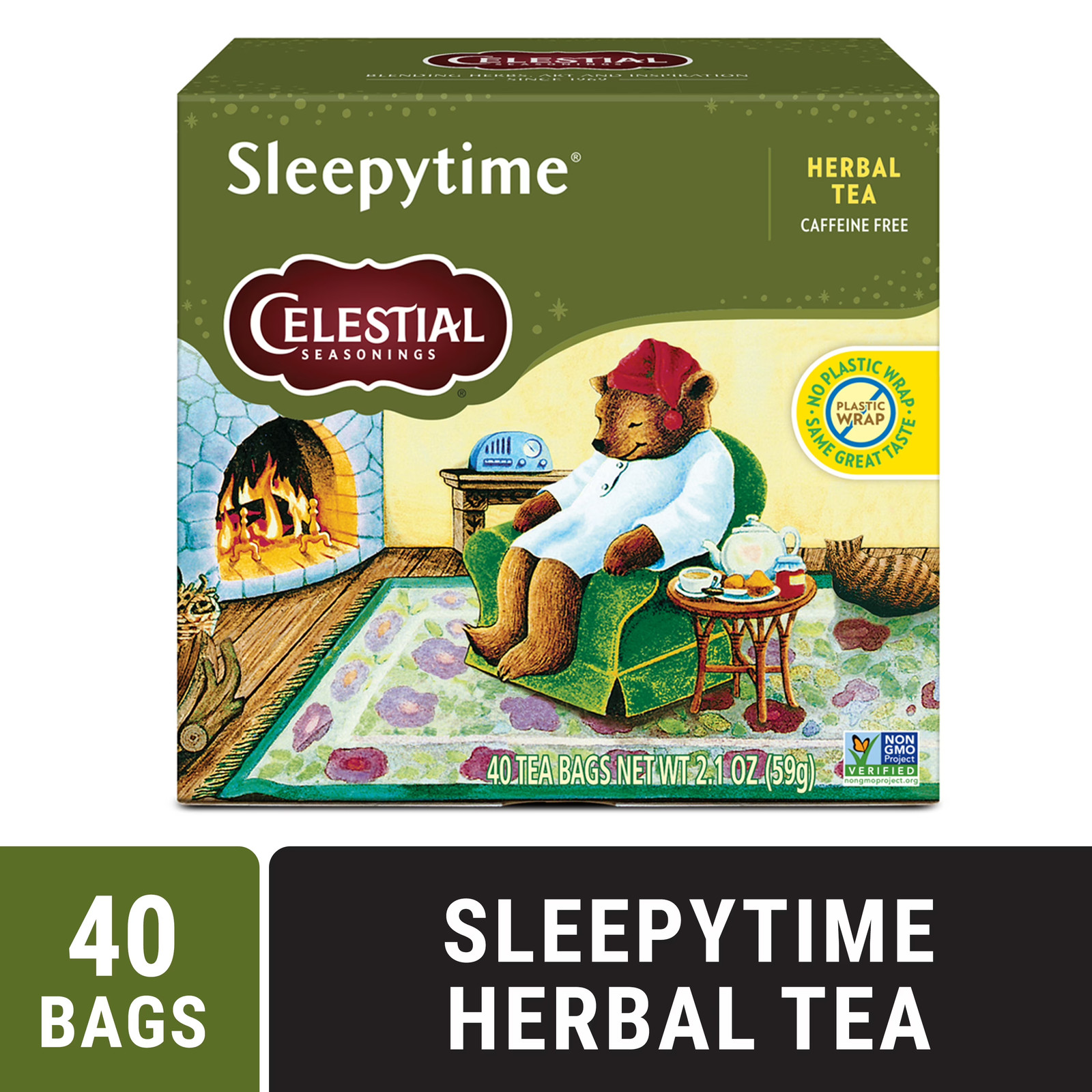 Sleepytime Herbal Tea Bags Celestial 40 Count
