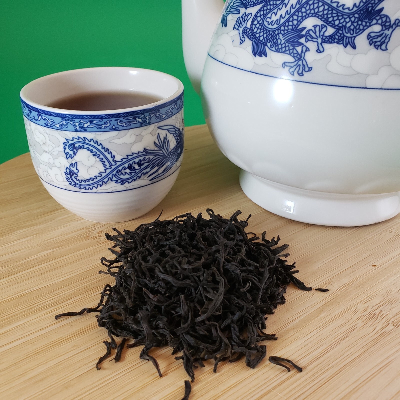 Lapsang Souchong Fujian Collection Black Tea, Unsmoked – 1 lb – Cert Organic