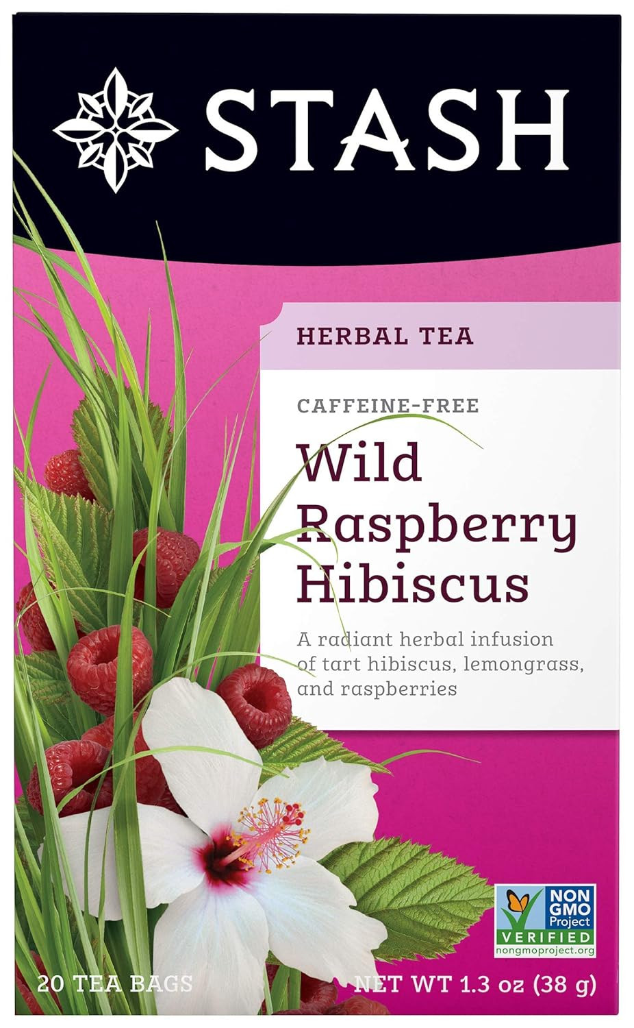Tea Wild Raspberry Hibiscus (Pack of 3)
