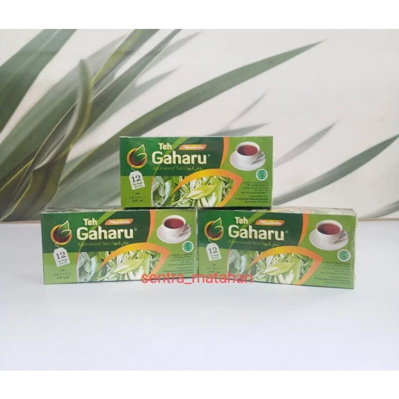 2 Pack Tea Gaharu Agarwood Oudh and natural herbal from Indonesia