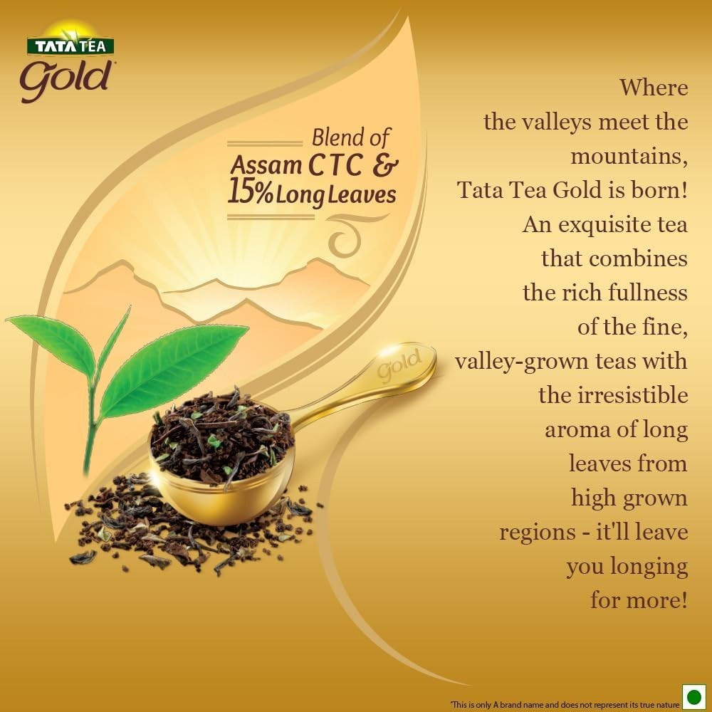 Tea Gold 35.27 Oz – Elegant Black Tea with Ginger & Lemon for Daily Enjoyment