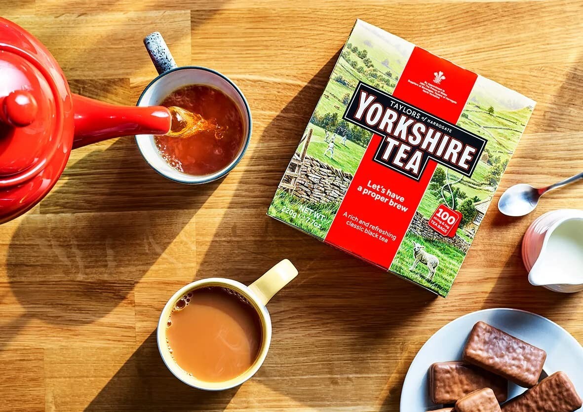 High Caffeine Yorkshire Red Tea – 6 Packs of 160 Teabags for Every Occasion