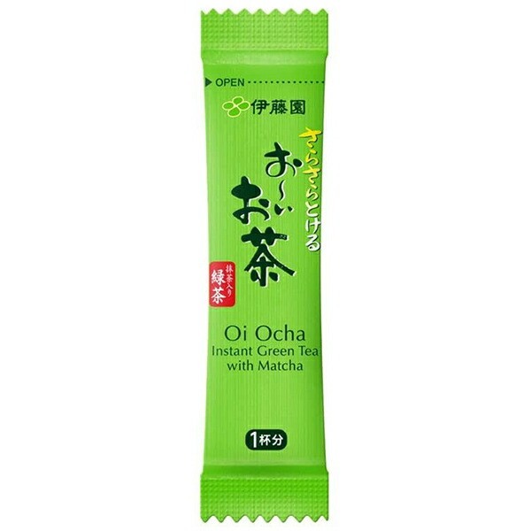 ITOEN Oi Ocha Green Tea Powder 0.8 g X 100 sticks Matcha Blended from Japan
