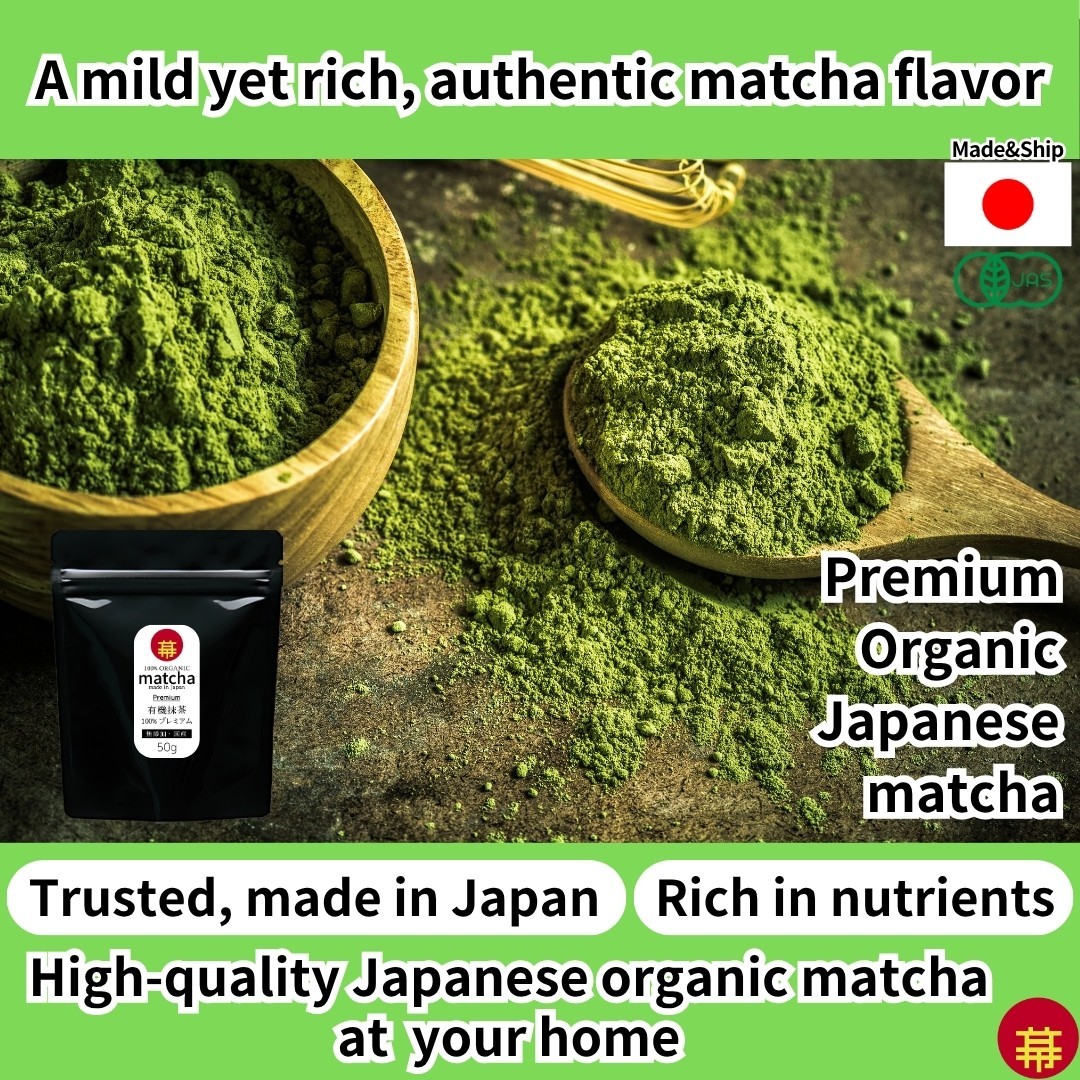 For 3 Packs Matcha Powder Organic Ceremonial Premium Green Tea Powder 50g -JAPAN