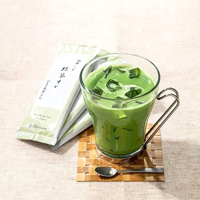 Gion Tsujiri Kyoto Uji matcha 20g×10 bags & matcha au lait 30g x 7 bags JAPAN