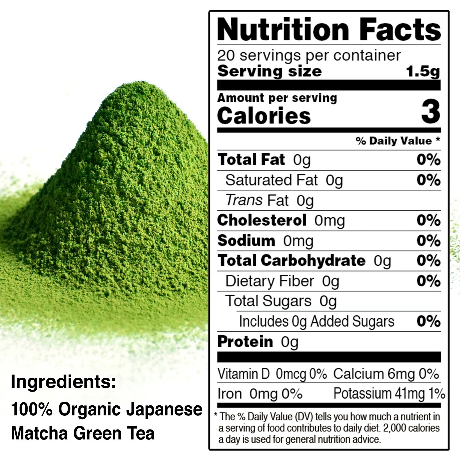 100% Pure Organic Natural Matcha Powder Japanese Ceremonial Grade 100g Latte