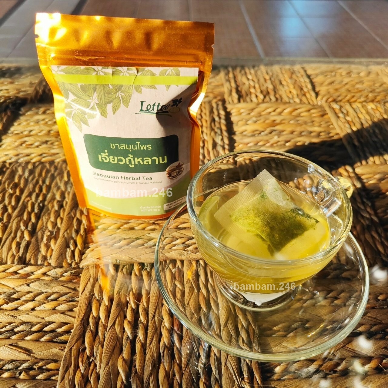 100 Teabags Premium Jiaogulan Tea 100% Natural Organic Tea to Lower Sugar Health