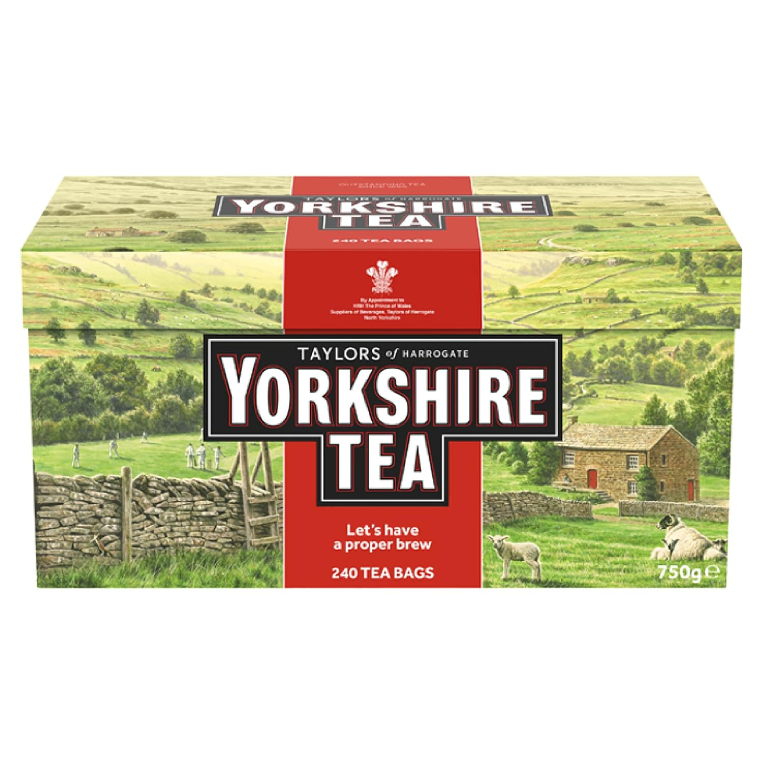 Yorkshire Tea, Gold, Pillow Tea Bags, 160 Count (Pack of 1), Premium Blend, Rich