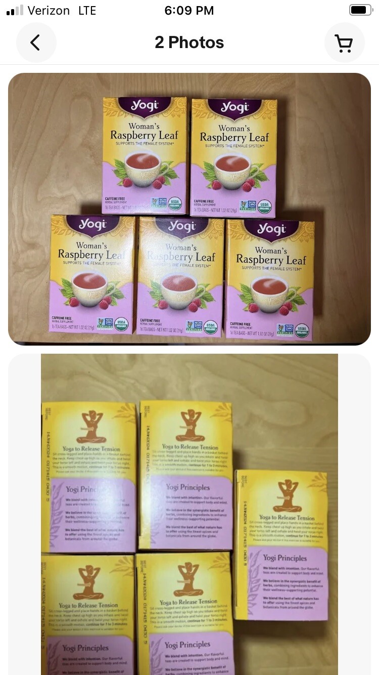 Yogi Tea Women’s Red Raspberry Leaf Tea for Pregnancy and Menstruation 80 Bags