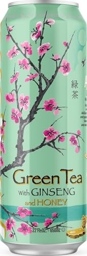 Green Tea 22 Fl Oz Big Can Iced Flavored Drink Kosher