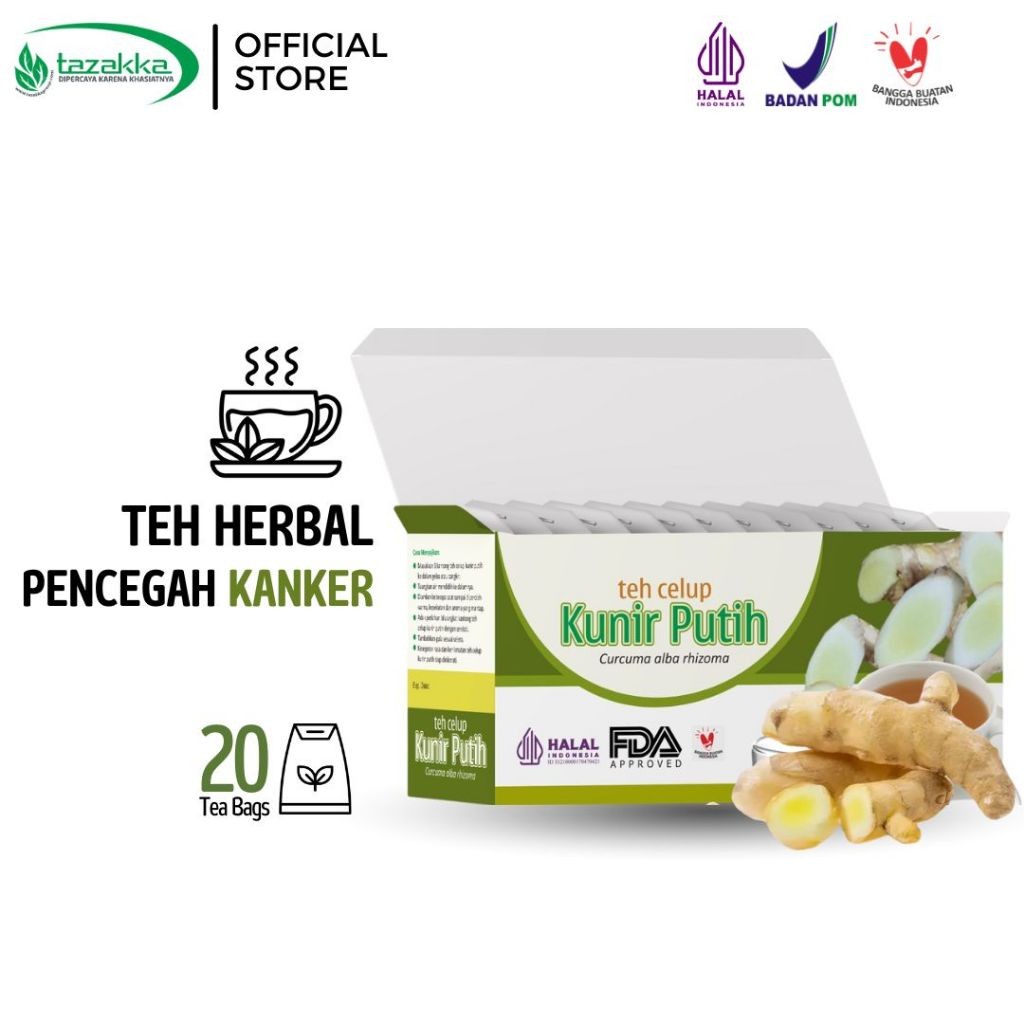 3x White Turmeric Herbal Tea Bags 40g Bundle 3×20 Sachets 120g Aroma Ritual