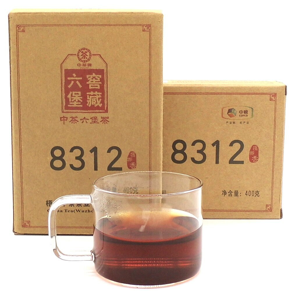 HelloYoung Liu Bao Dark Tea 400g Brick Digestion Wellness Daily Drink