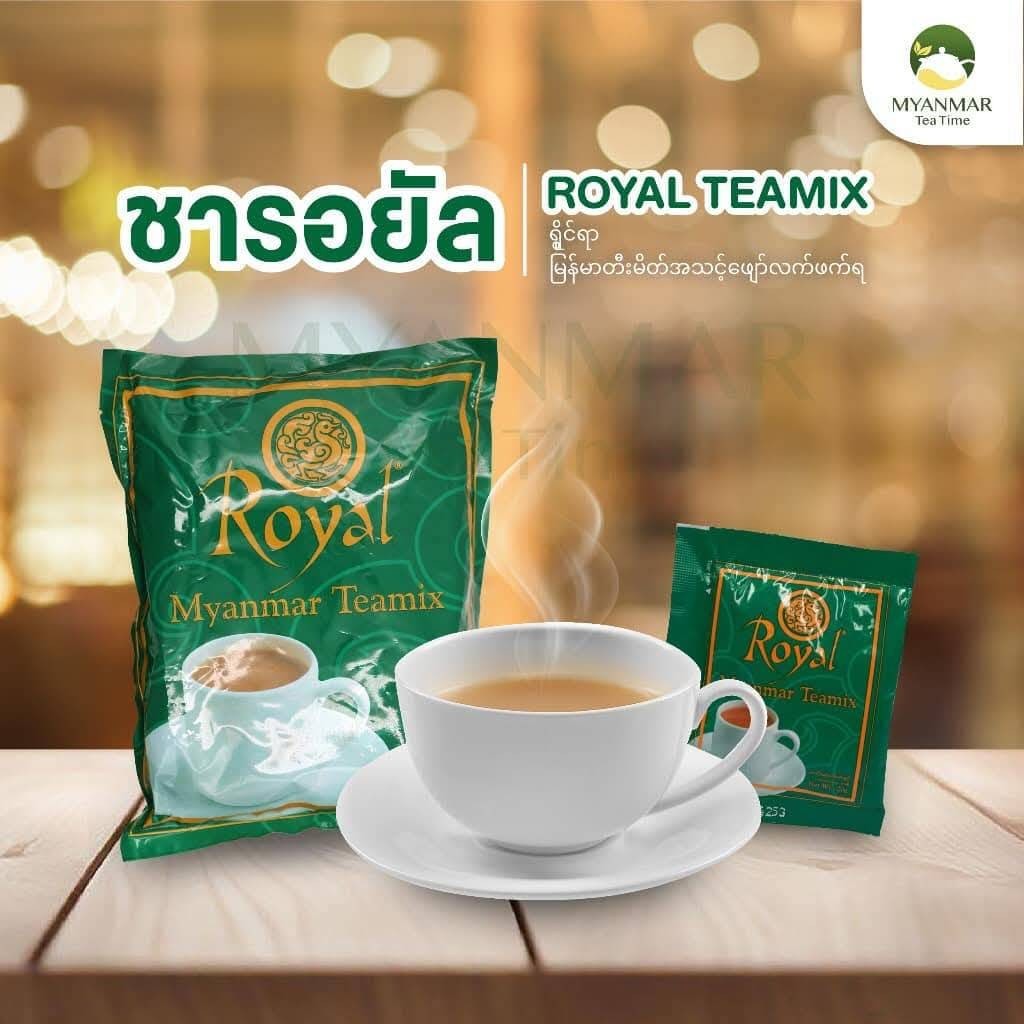 Burmese Teamix Royal Myanmar Tea Milk 3In1 Instant Tea 30 sachets