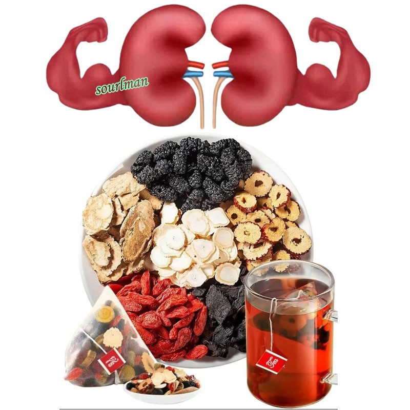 30pcs Ginseng six treasure tea , Kidney tea ,liver tea , red date kidney health