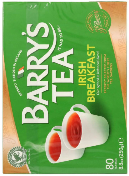 Barry’s Tea Irish Breakfast Tea Bags – 80 count (Pack of 2)