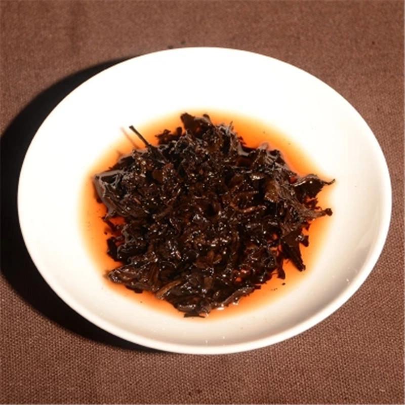 357g Ripe Pu-erh Tea Cake Aged Yunnan Compressed Dark Tea Smooth Rich