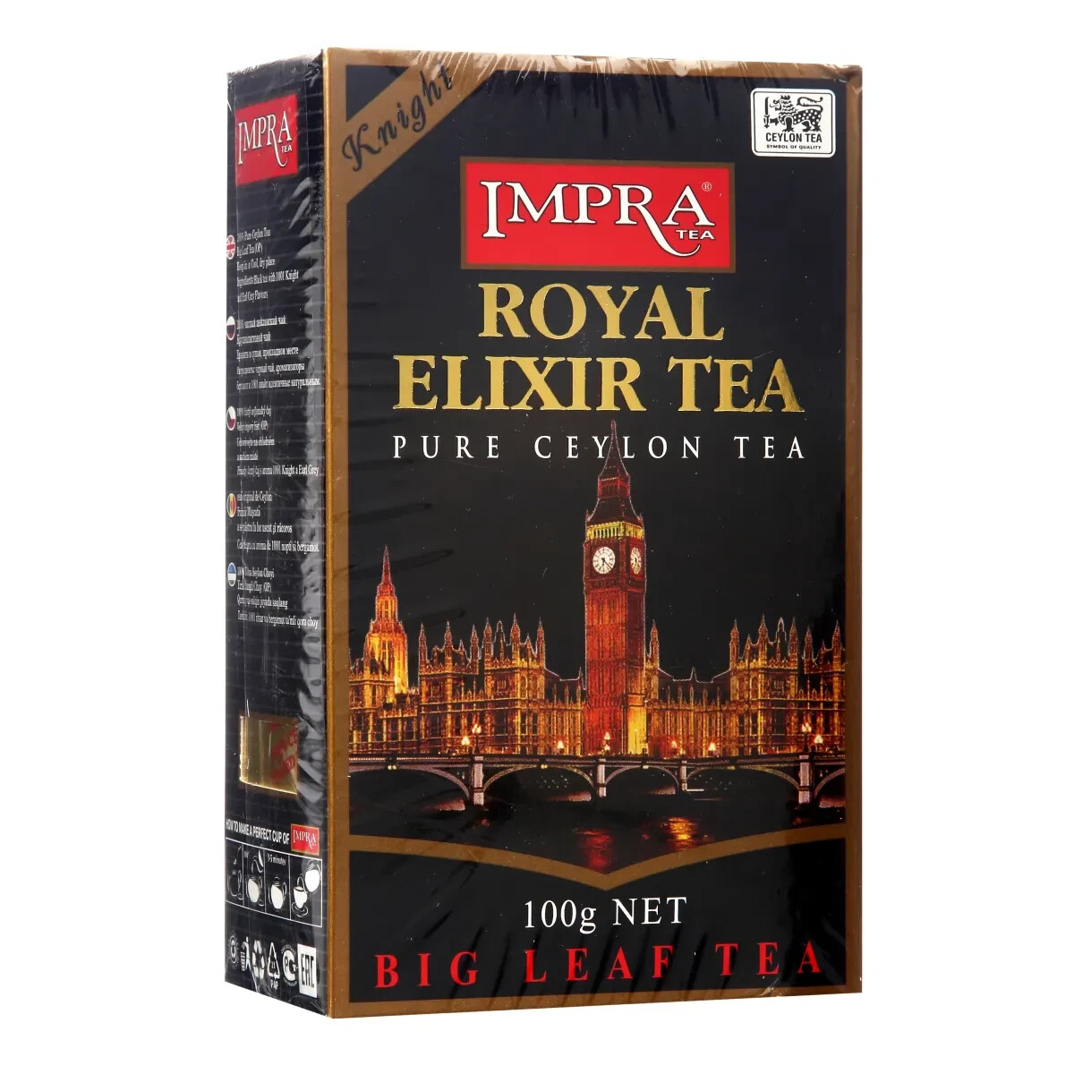 IMPRA ROYAL ELIXIR TEA Pure Ceylon Big Leaf Sri Lanka Origin Tea 100g 3.5oz
