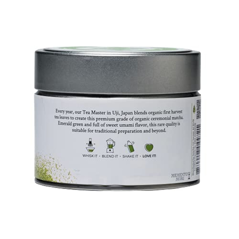 Sticks + 100G Organic Ceremonial Grade Matcha Bundle