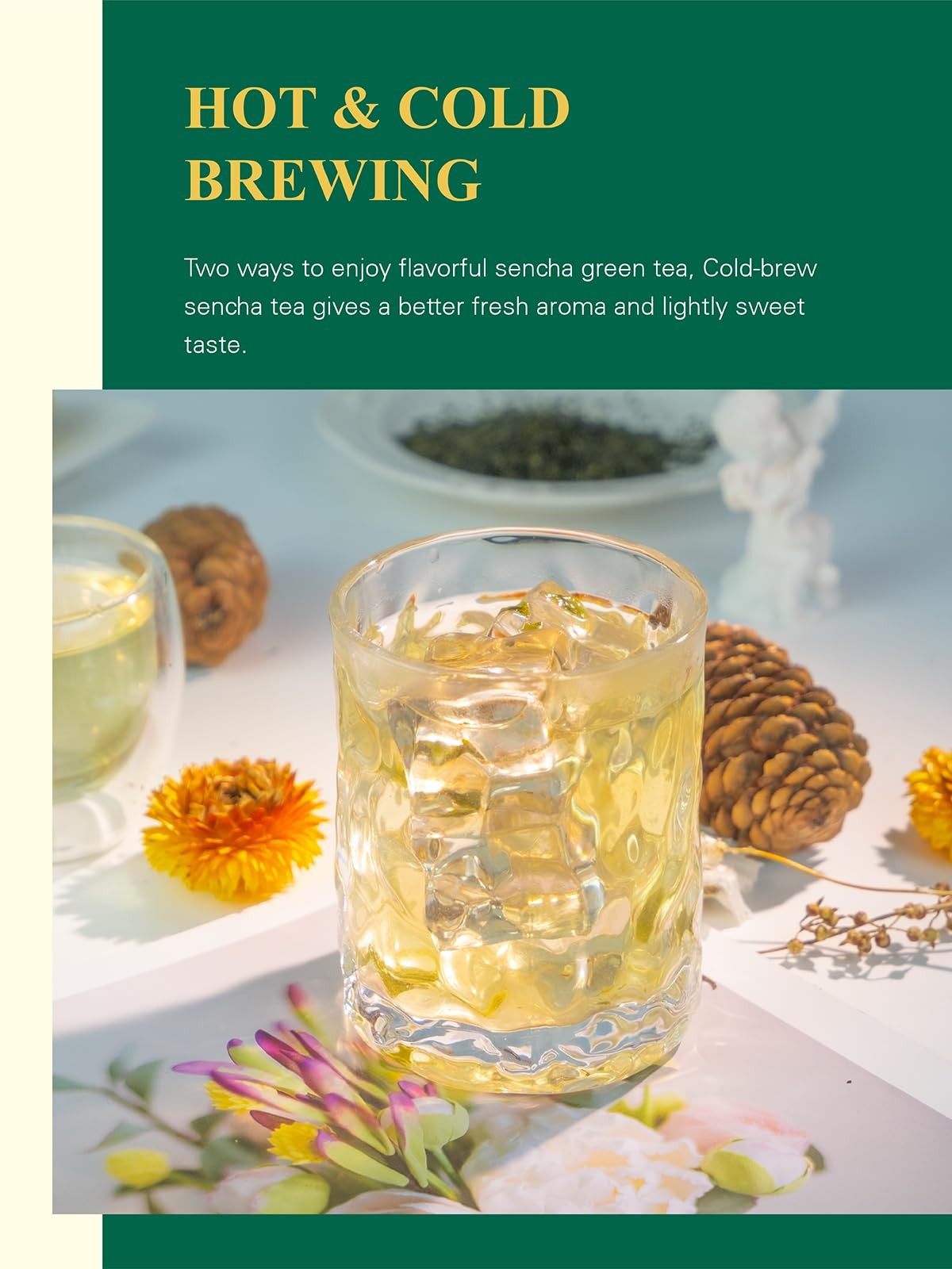 Organic Sencha Tea, Shade Grown Gyokuro Green Tea Loose Leaf, Steamed Sencha …