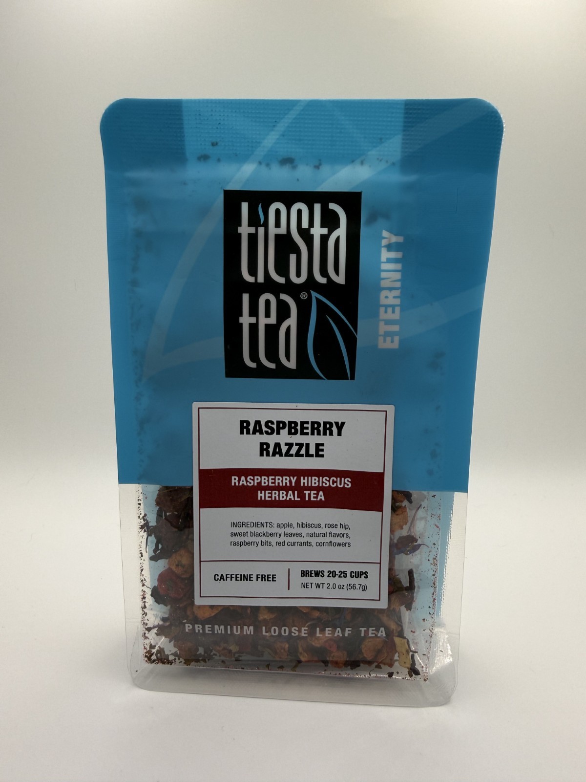 Tiesta Tea Eternity Raspberry Razzle Hibiscus Herbal 20-25 Cups – Brand New