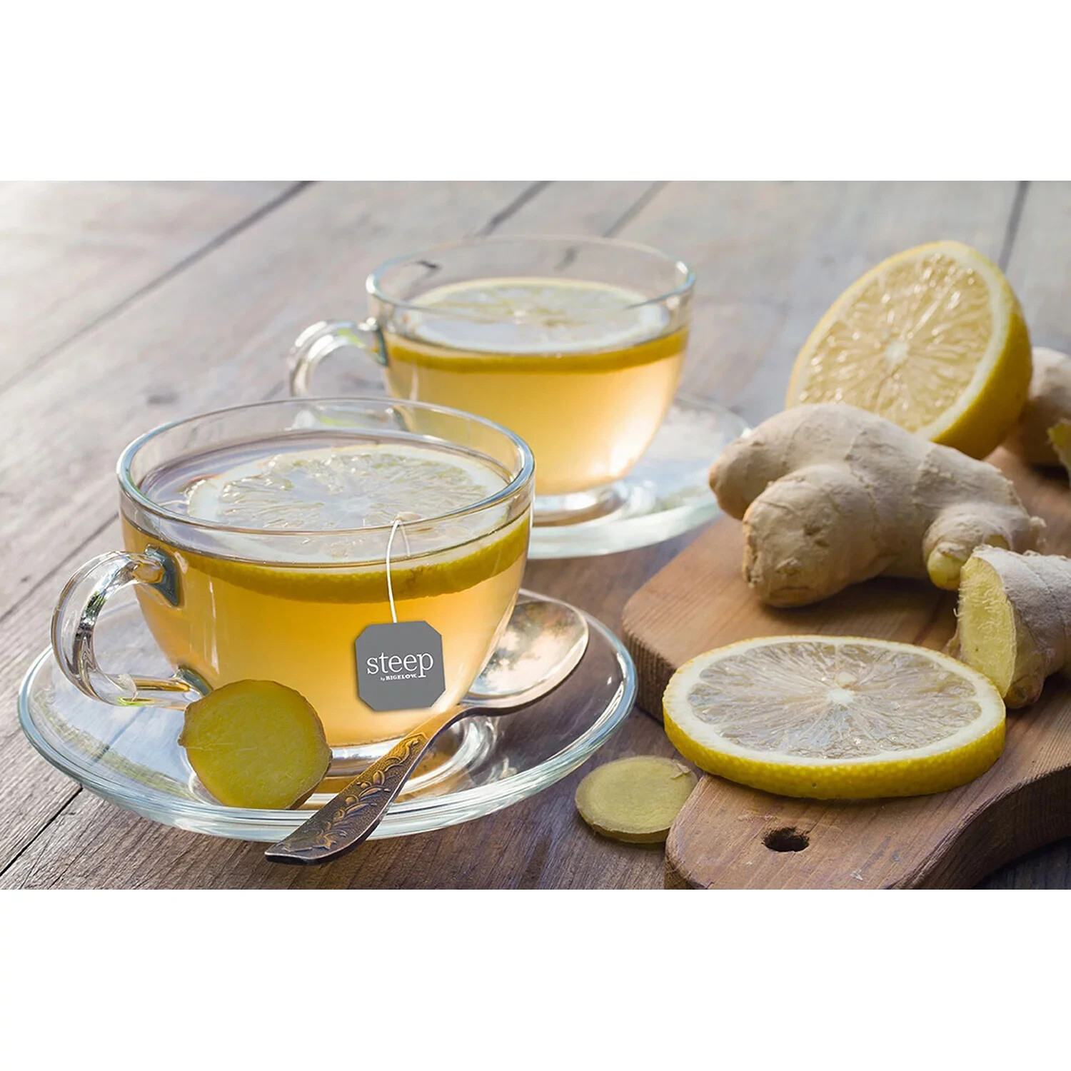 steep by Bigelow Lemon Ginger Herbal Tea { 60 ct.}