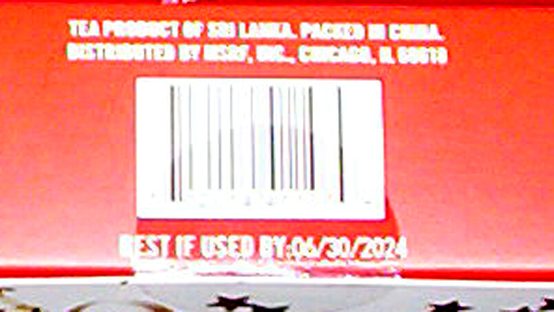 12 Days of Tea – Individually Flavored Tea Bags – Sri Lanka – NEW !