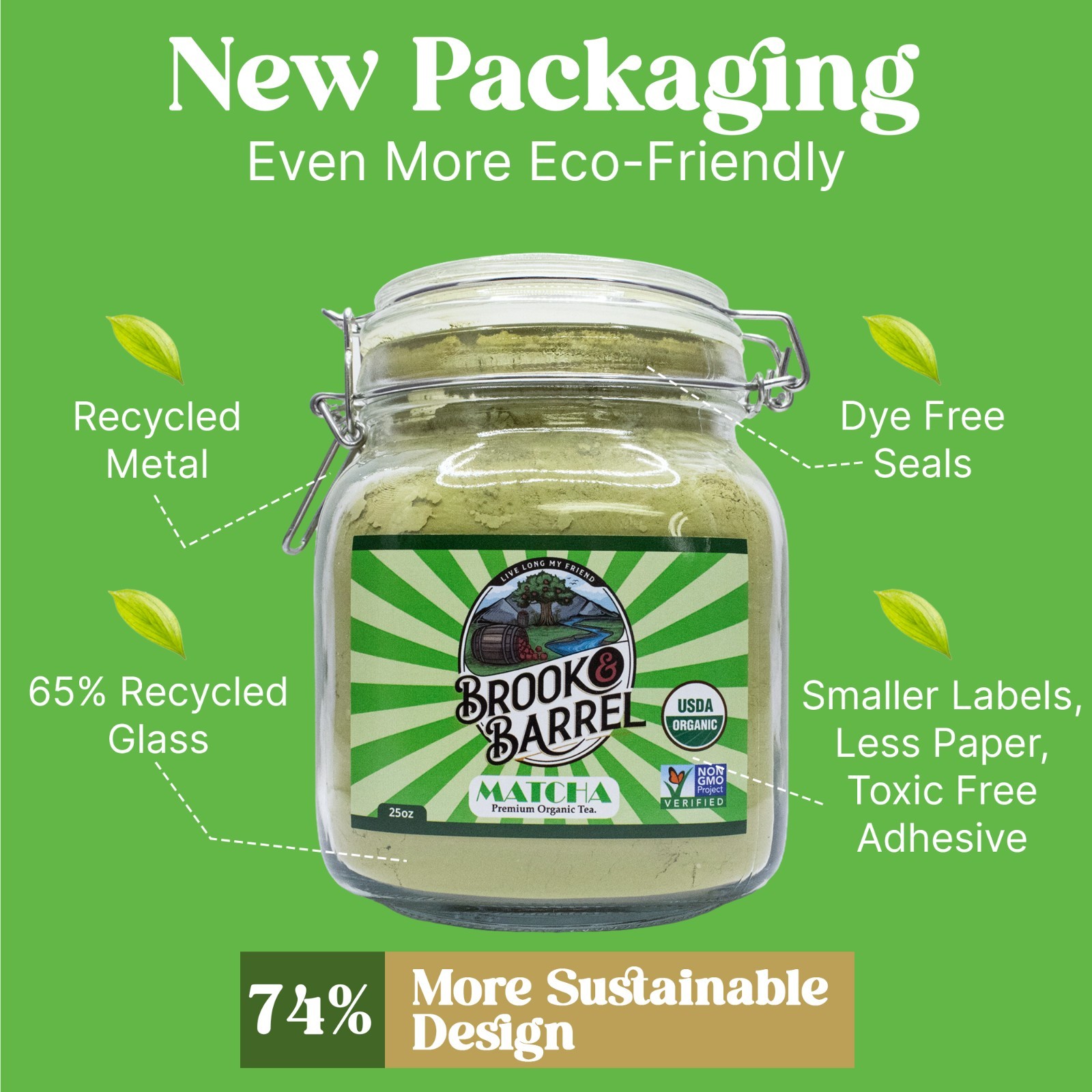 100% Organic Matcha Green Tea Powder 100g – Premium Loose Leaf – Farm to Table
