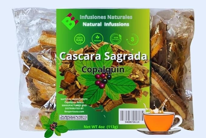 CASCARA SAGRADA Loose Tea Cascara Sagrada Bark 4 oz (113g) | Rhamnus purshiana |
