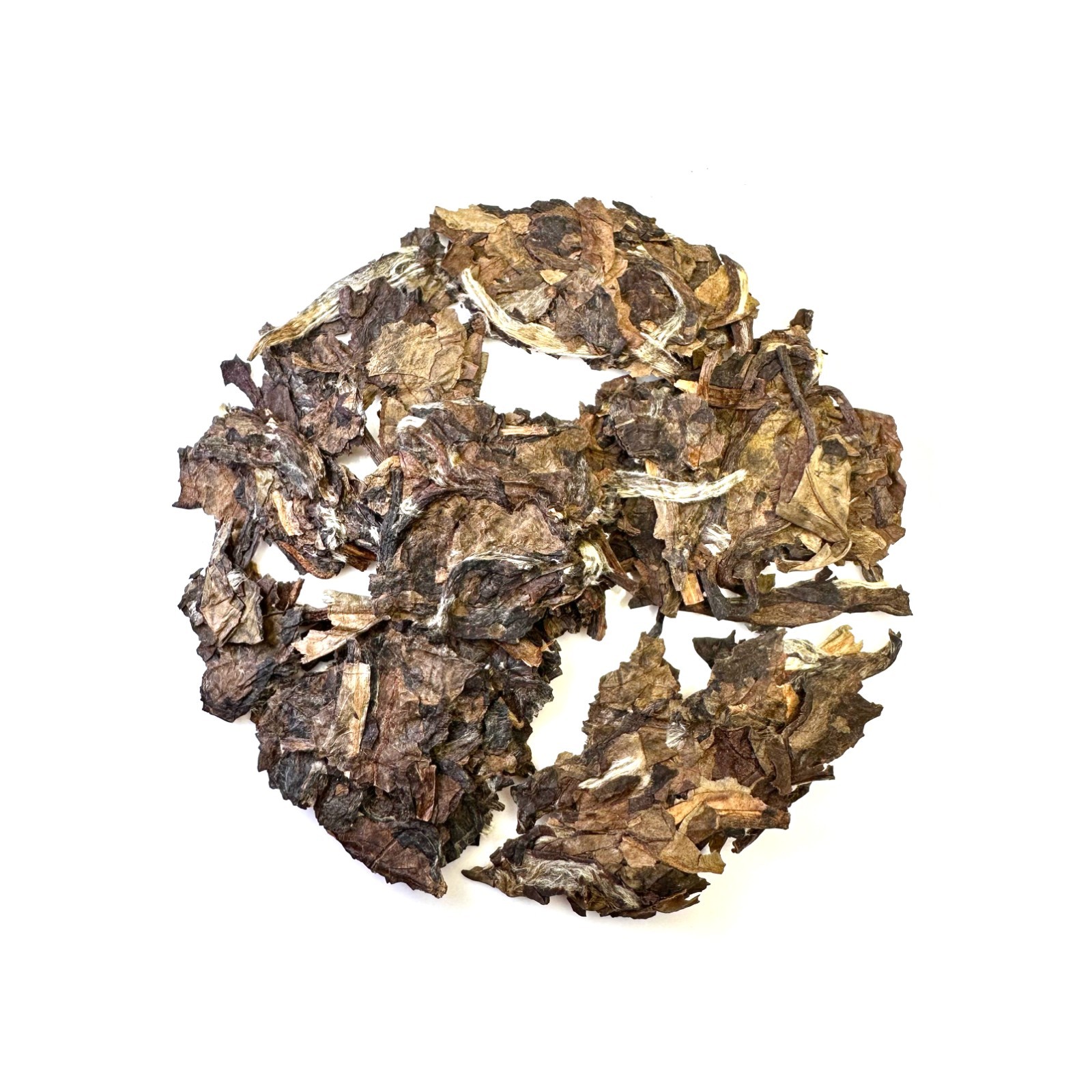 2010 Fuding Spring Shou Mei Cake, Longevity Eyebrow Aged White Tea, 20 g