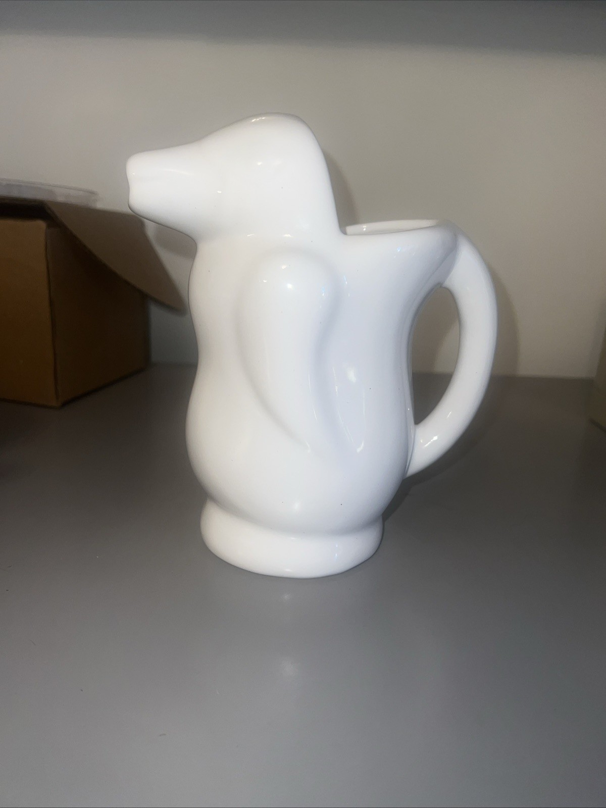 Jarra De Mesa Pingüino De Cerámica 500ml – Blanco argentine penguin mug