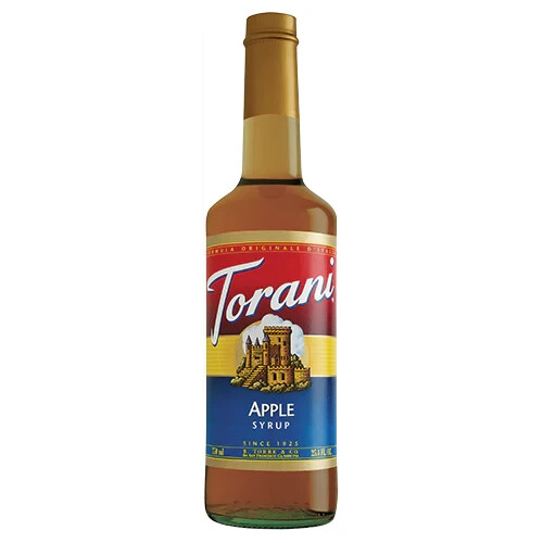 Torani Apple Syrup (750 mL), G-Apple