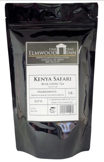 Elmwood Inn Fine Teas, Kenya Safari Black Tea, 16-Ounce