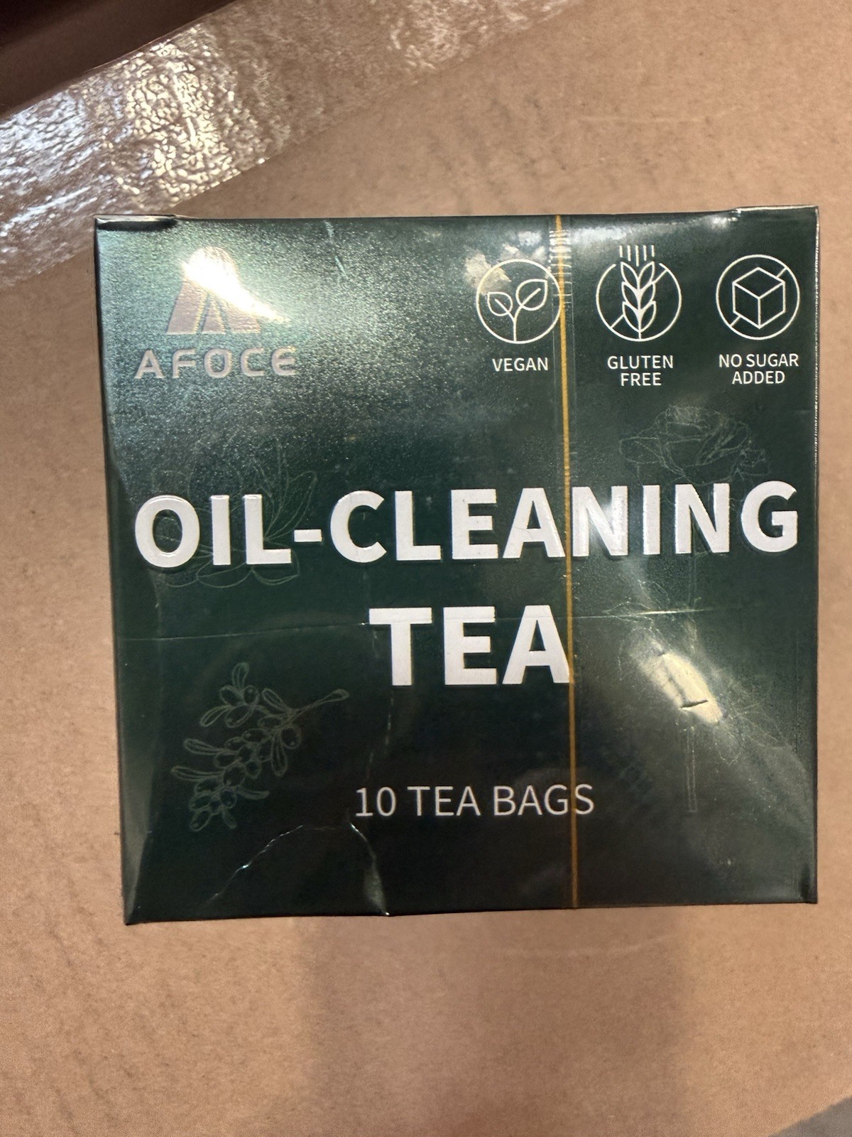 (30 Bags) Oil Cleansing Tea:Oil Reducing Tea-Traditional Recipe Tea with 9 Herba