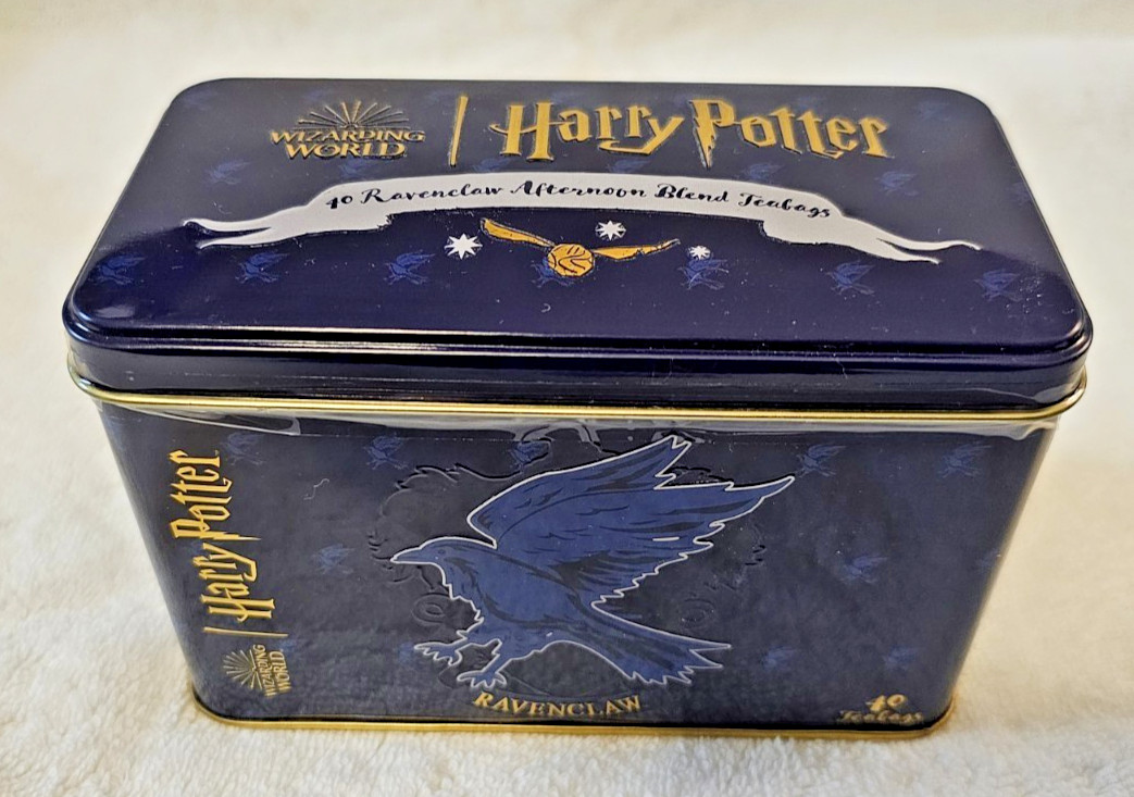 Harry Potter Tins of 40 Breakfast Blend Teabags Each-Full SET NEW Sealed