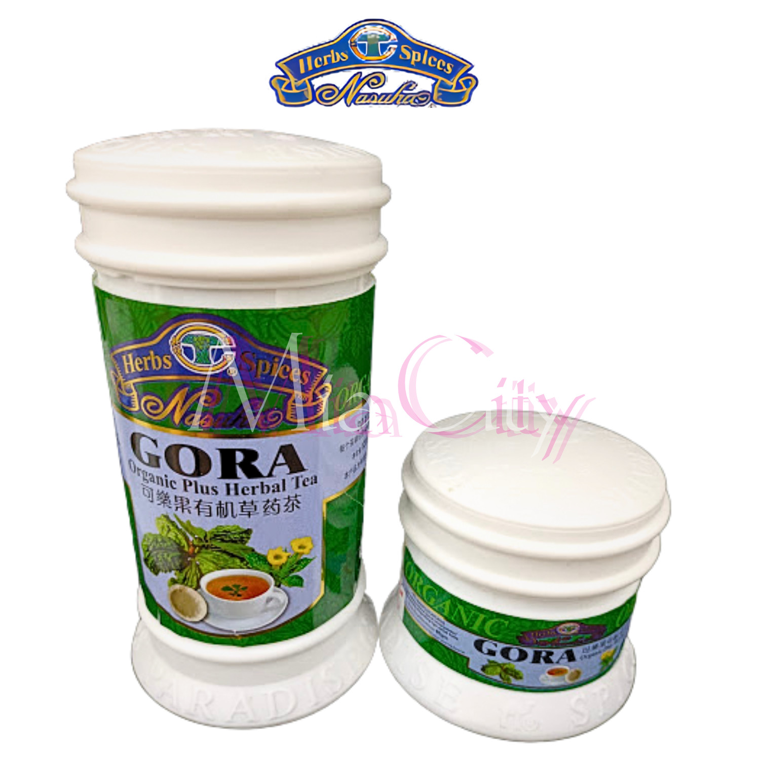 Herbs Spices GORA Organic Plus Herbal Tea 120g , 60g